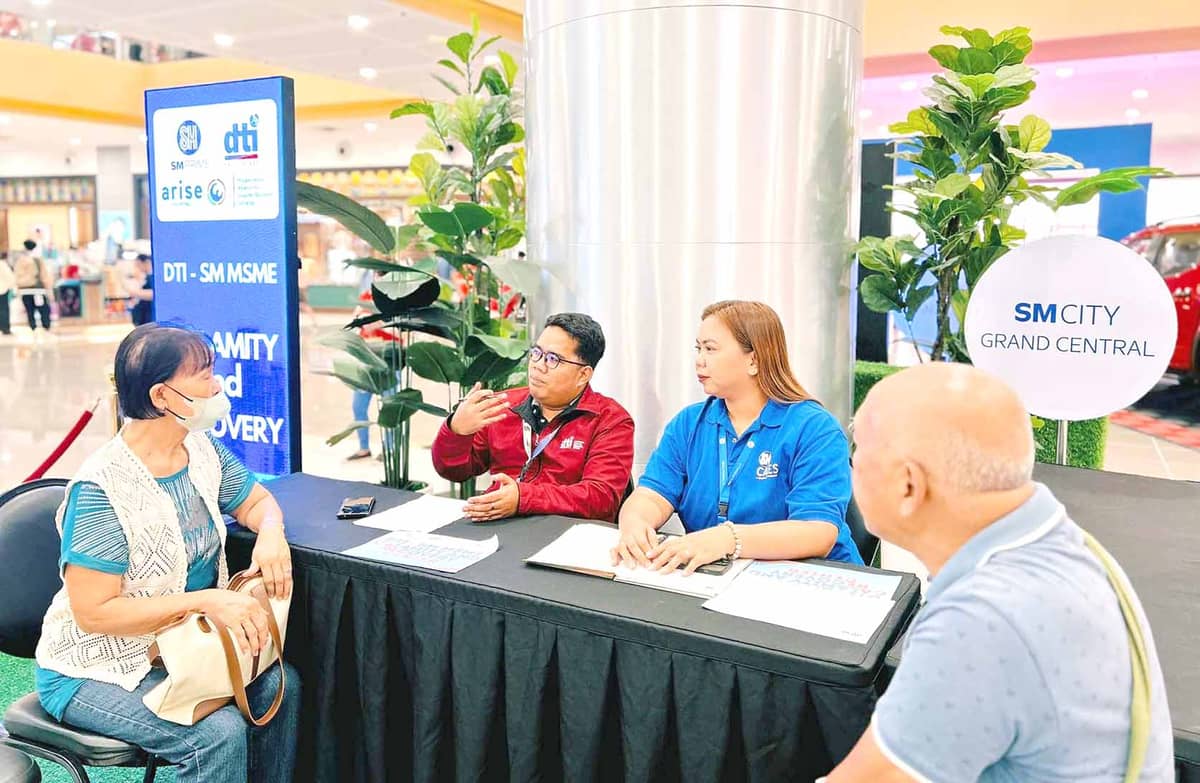 SM City Grand Central and more than 20 SM Malls offer business continuity solutions for Micro, Small, and Medium Enterprises (MSMEs).